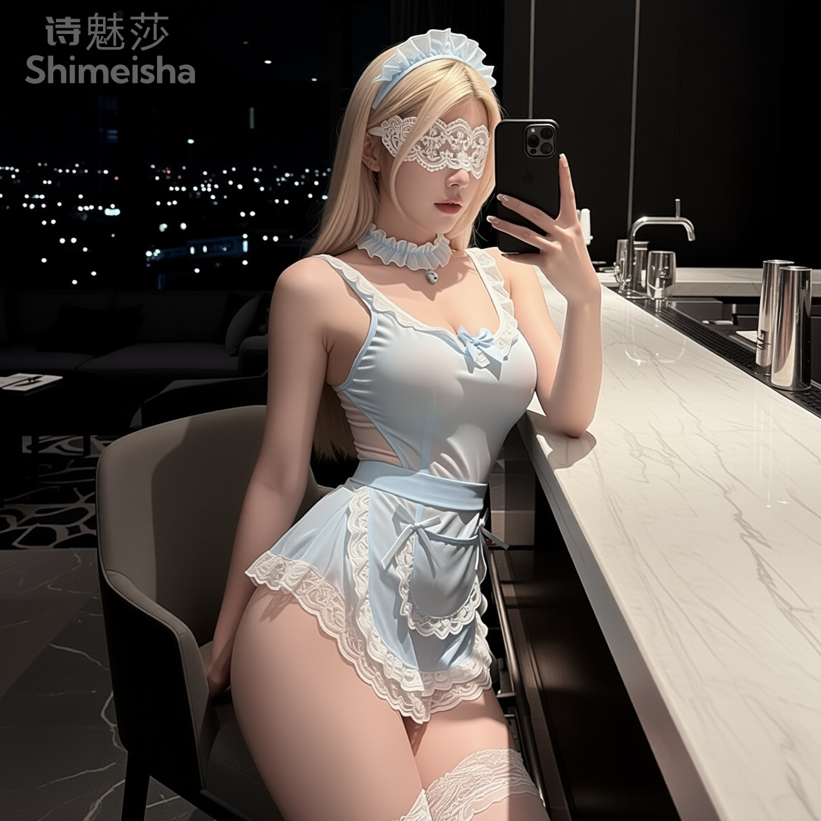 jimiko For Blue White Lace Ted - огляд і ціна Lace Teddy Lingerie