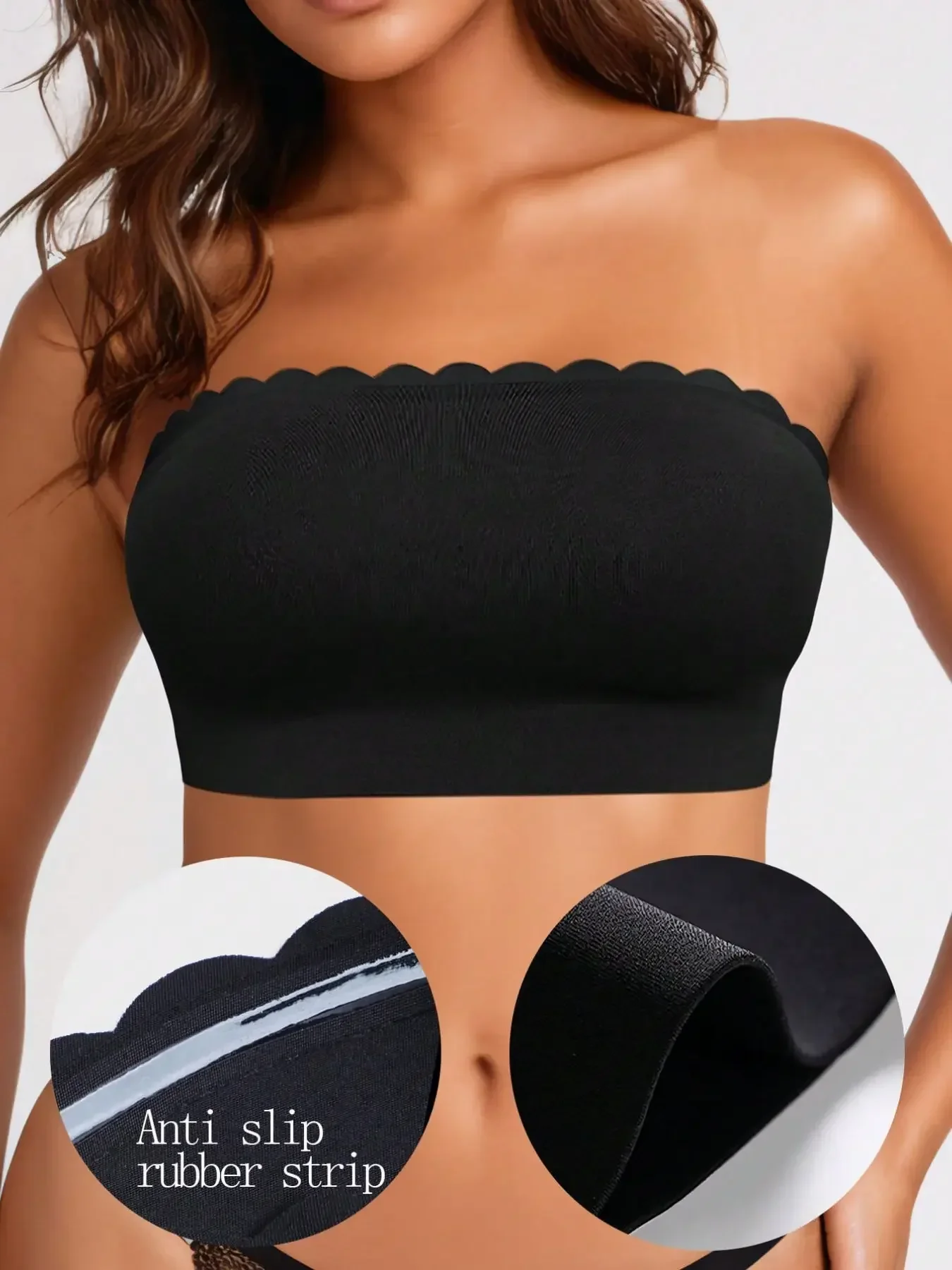 Women's Strapless Bra, Seamles - огляд і ціна Strapless Bra Backless
