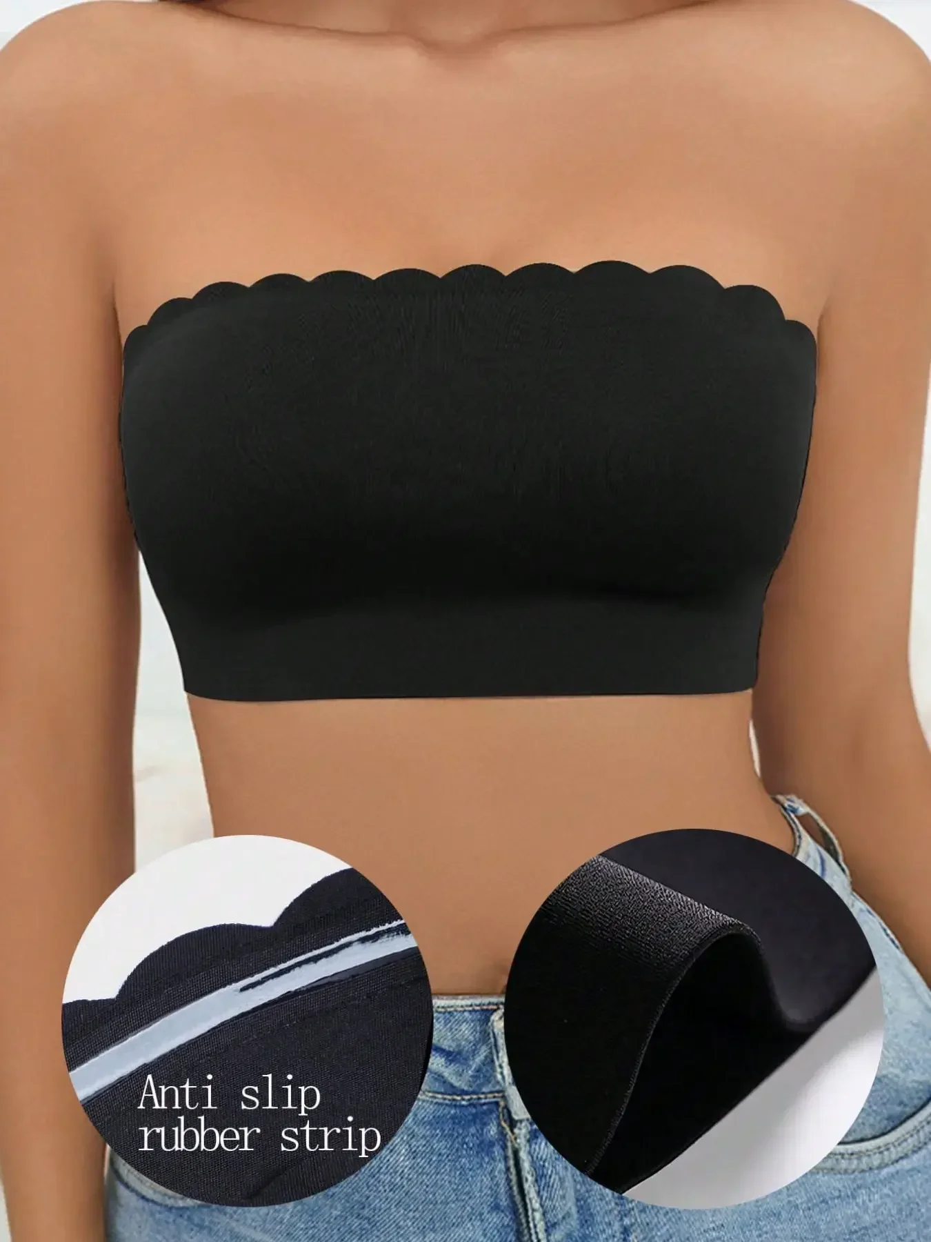 Women's Strapless Bra, Seamles - огляд і ціна Strapless Bra Backless