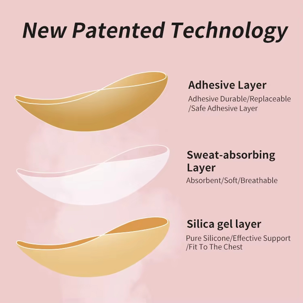 Cleavage Lift Silicone Stick-o - огляд і ціна Strapless Bra Backless