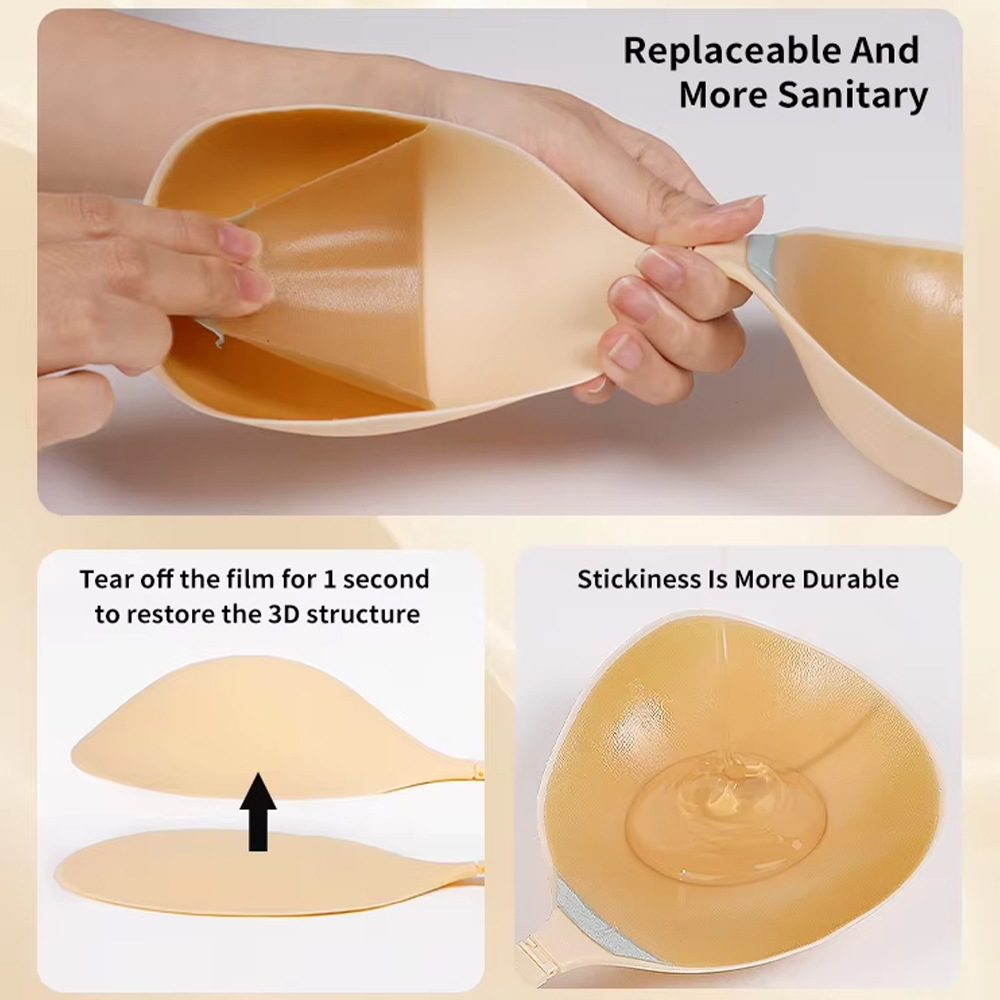 Cleavage Lift Silicone Stick-o - огляд і ціна Strapless Bra Backless