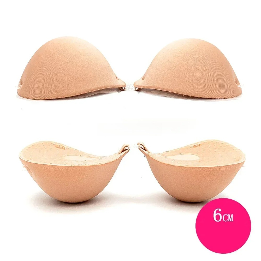 5cm/6cm Silicone Push Up Bra f - огляд і ціна Strapless Bra Backless