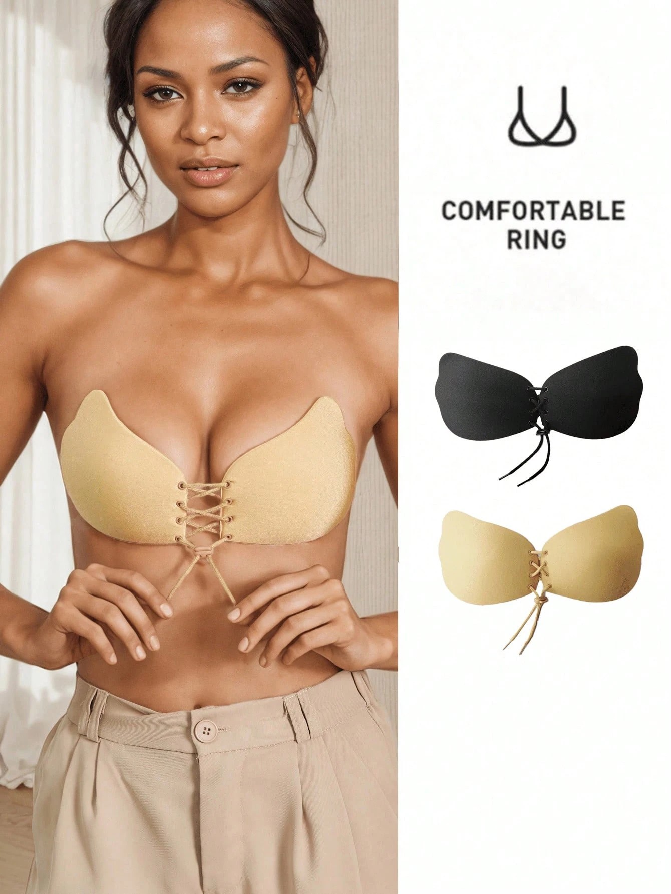 1 Pc Sticky Bra, Backless Stra - огляд і ціна Strapless Bra Backless