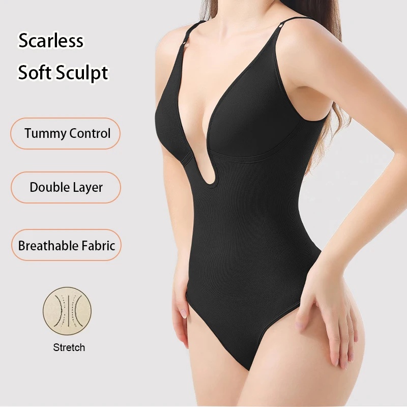 Women's Backless Bodysuit Shap - огляд і ціна Shapewear Bodysuit Firm