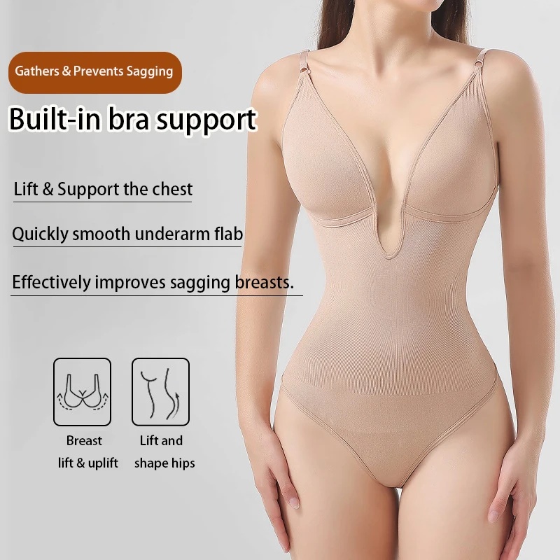 Women's Backless Bodysuit Shap - огляд і ціна Shapewear Bodysuit Firm