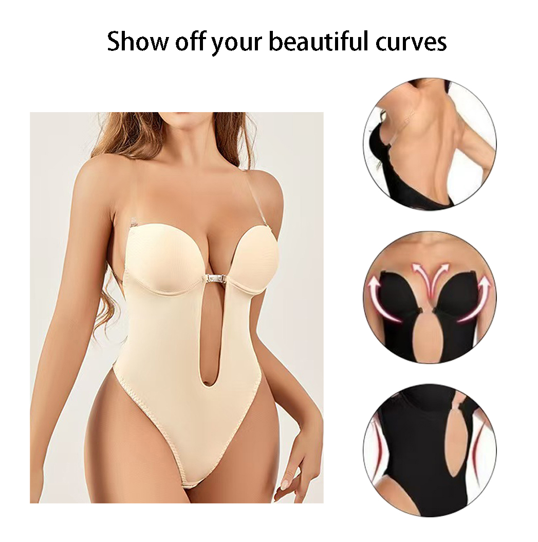 Anti Slip Glue Backless Body S - огляд і ціна Shapewear Bodysuit Firm